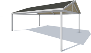 Single Skin W-Pan Roofing Profile Ideal for NSW Patios